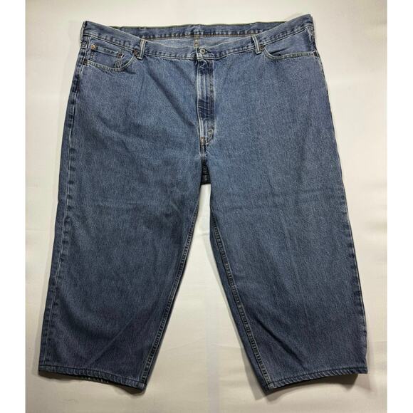 Levi's 560 Men's Comfort Fit Tapered Leg Blue Denim Jeans - Size 52x29 (52x24) - Picture 1 of 5